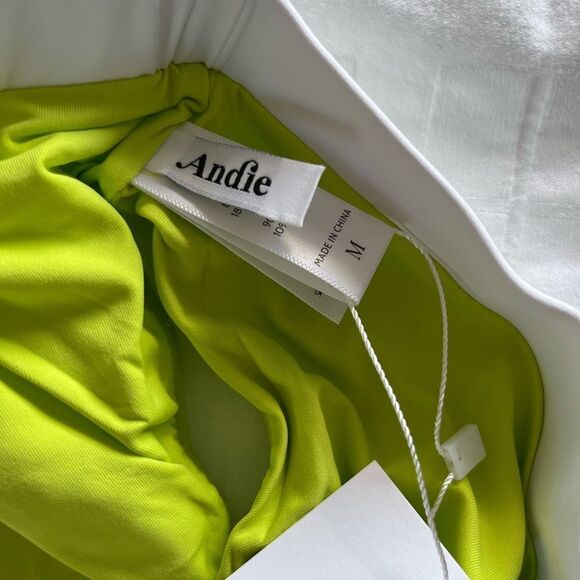 Lime Green High-Waisted Bikini Bottom - Picture 4 of 8